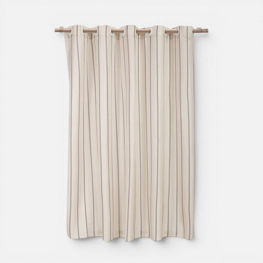 Nef-Nef Homeware Apart Shower Curtain 180x200cm Ecru