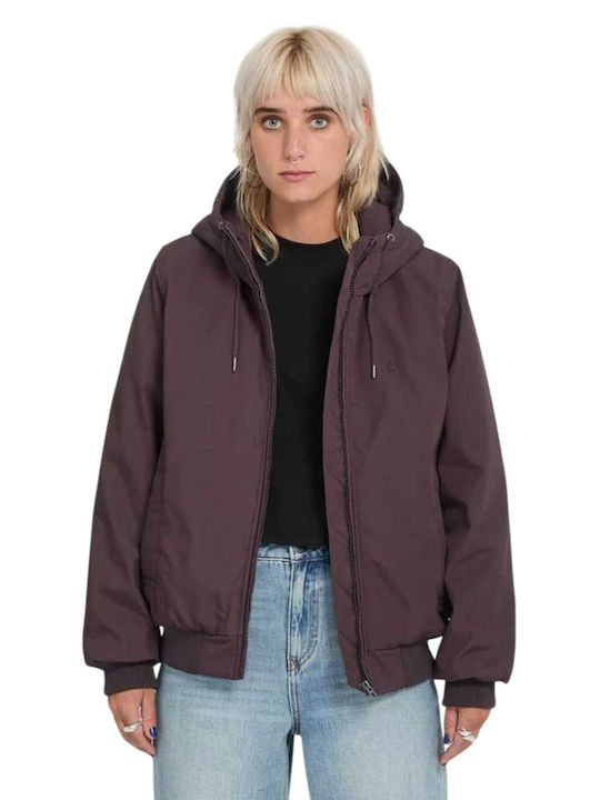 Volcom Wernan 10k Дамско Зимно Яке Purple