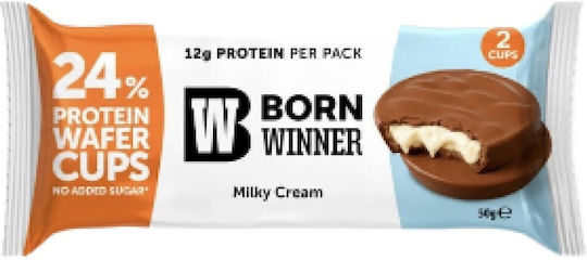 Born Winner Wafer Cups Μπάρα Πρωτεΐνης 50gr