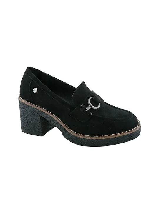 Γυναικεία Loafers σε Μαύρο Χρώμα SD57106