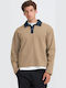 Polo-Shirt Sepia