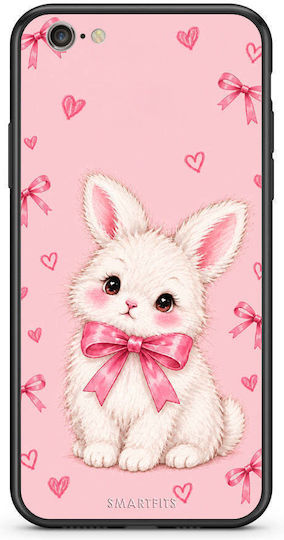 Smartfits White Bunny Pink Bows Iphone 6 6s Θήκη