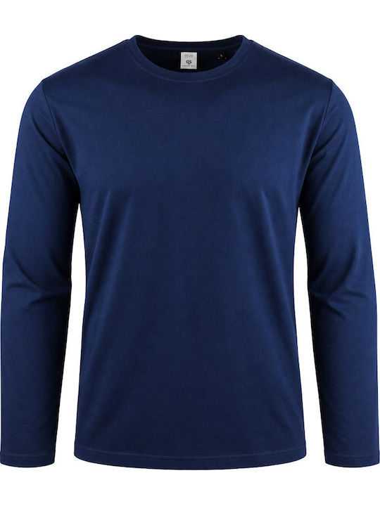 Cotton Point Langarmshirt Blau