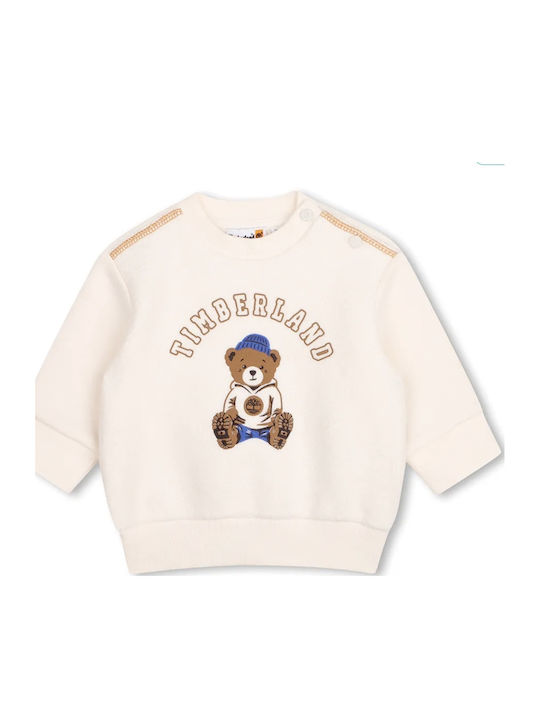 Kids Long-Sleeved Beige Top