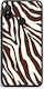 Smartfits Brown Cream Zebra Stripes Xiaomi Mi A2 Lite Θήκη