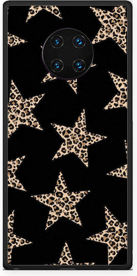 Smartfits Leopard Stars auf schwarzer Handyhülle für Huawei Mate 30 Pro