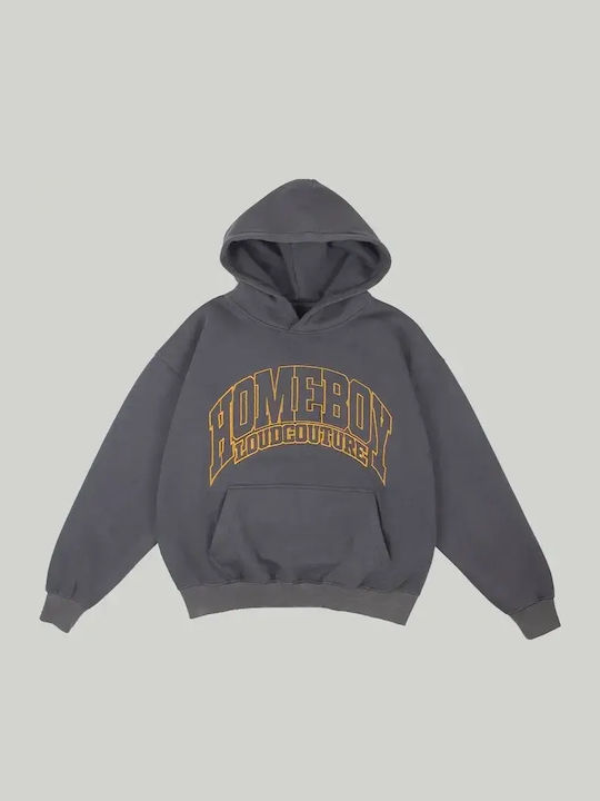 Hoodie Grey Washed