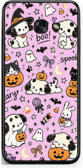 Smartfits Halloween Puppies Friends On Lilac Samsung Galaxy A5 2017 Θήκη