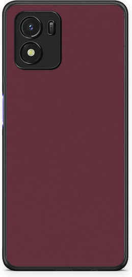 Smartfits Husă Burgundy Estompată pentru Vivo Y01 Y15s
