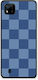 Smartfits Denim Blau Schachbrettmuster Realme C11 2021 C20 Hülle