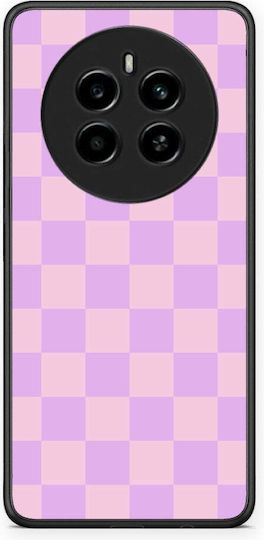Smartfits Lavender Pink Checkerboard Realme 12 4g 12+ 13 4g Θήκη