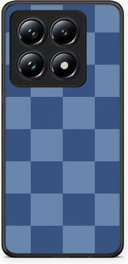 Smartfits Denim Blue Checkerboard Xiaomi 14t Pro Θήκη