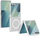Orso Classic Hybrid Book aus Silikon / Kunststoff, Transparent (Galaxy Z Flip8)