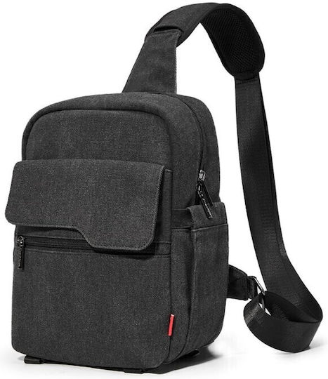 D93 Geantă Crossbody Neagră pentru Aparat Foto