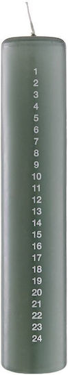 Butlers Christmas Candle Green 5 cm