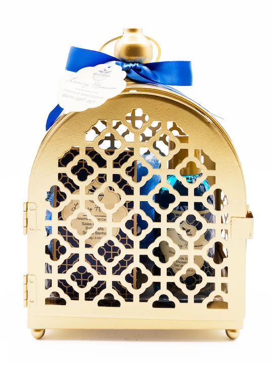 Becasan Pistachio & Salted Caramel Oriental Lantern Set de Îngrijire pentru Hidratare și Curățarea Corpului 3 Bucăți