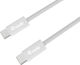 Equip USB 2.0 Кабел USB-C Мъжки – USB-C 60 W Бял 0,5 m 128841