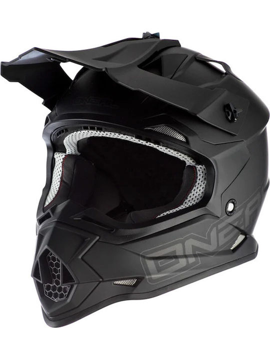 2SRS Flat V.23 Black Matt Κράνος Μηχανής Motocross ECE 22.06 1450gr