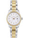 Women's Battery-Powered Watch with Stainless Steel Bracelet
