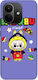Xiaomi Redmi Note 17 Pro Max Labubu Mario Lila Silikon-TPU-Hülle