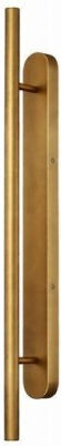 Luma Wall Lamp with Integrated LED and Warm White Light Bronze 77x10cm