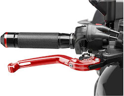 Foldable Puig 2.0 Red Brake Lever Foldable Puig 2.0 Red Brake Lever