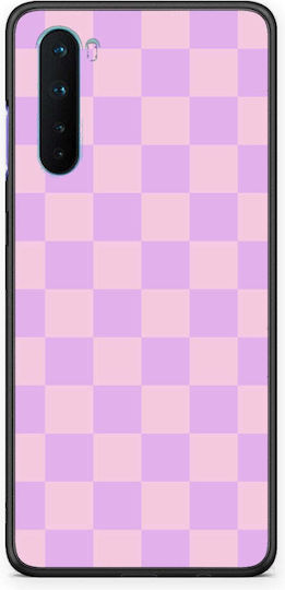 Smartfits Lavender Pink Checkerboard Oneplus Nord 5g Θήκη