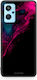 Smartfits Watercolor Pink Black Oppo A96 Θήκη