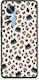 Smartfits Leopard Spots Black Cats On Cream Husă pentru Xiaomi 12 12X 5G