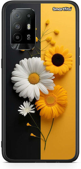 Smartfits Yellow Daisies Oppo A94 5g F19 Pro Reno5 Lite Θήκη