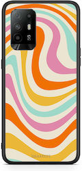 Smartfits Colourful Waves калъф за Oppo A94 5g F19 Pro Reno5 Lite