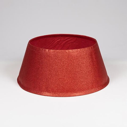 Red Christmas Tree Skirt H25xD65cm Set of 42 Pieces
