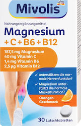 Mivolis Magneziu + Vitamina C 45 g Portocală Mivolis Magneziu + Vitamina C 45 g Portocală