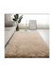 Kraft World Rutschfester Shaggy-Läufer Beige 80x180cm CRPG-80Χ180-Beige
