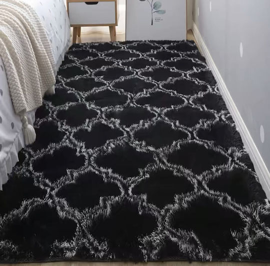 Kraft World Rutschfester Läufer Schwarz 80x180cm CRPG-SXEDIO80X180-Schwarz