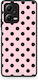 Smartfits Black Polka Dots On Pink Xiaomi Poco X5 5g Dual Θήκη