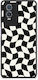 Smartfits Black Cream Wavy Checkerboard Vivo Y76 5g Y76s Y74s Θήκη