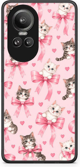 Smartfits Kittens Pink Bows On Pink Oppo Reno10 Pro Case