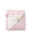 Gamberritos Kids Pink Fleece Swaddling & Crib Blanket 80x110 cm