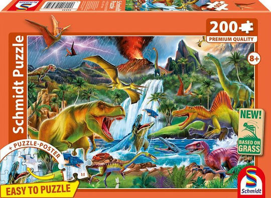 Παιδικό Puzzle Prehistoric Giants 200pcs