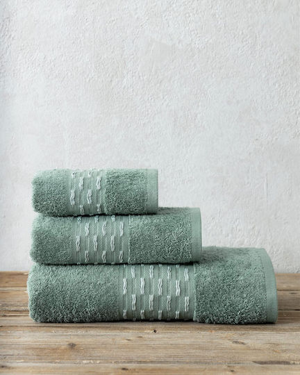 Kocoon Bath Towels Set 3 pcs Mint