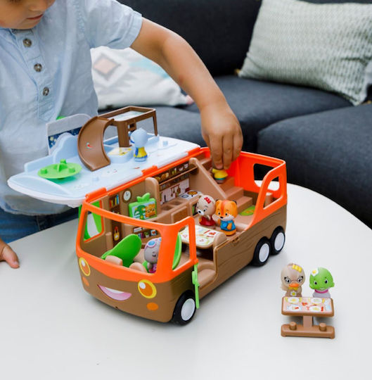 Klorofil Selbstfahrendes Wohnmobil Camper Van Lernspielzeug für 1 Figur