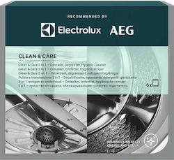 Electrolux Pulbere pentru Curățarea Mașinii de Spălat 6 buc. Electrolux Pulbere pentru Curățarea Mașinii de Spălat 6 buc.