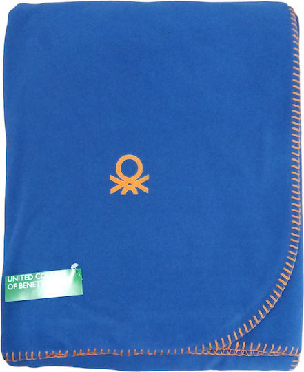 Manterol Casa Spanish Fleece Blanket Double 220x240cm Blue