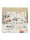 Melinen Set of Kids Pillowcases Made of 100% Cotton 53x72cm White