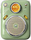 Beetles FM Ηχείο Bluetooth 10W με Ραδιόφωνο και Διάρκεια Μπαταρίας έως 5 ώρες Πράσινο