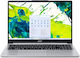 Aspire Lite AL15-48P-R52R 15.6" IPS FHD (Ryzen 7-5825U/8GB/512GB SSD/W11 Home) Pure Silver (GR Keyboard)