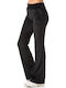 Pantaloni de Trening din Catifea Negri