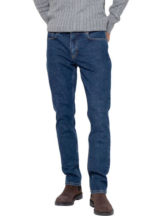 The Bostonians Pantalon Jeans Elastic Regular Fit Albastru