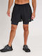 Sport-Shorts für Herren Schwarz